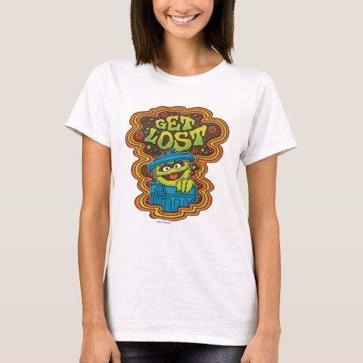 Oscar der Grouch | Psychedelisch T-Shirt (Vorderseite)