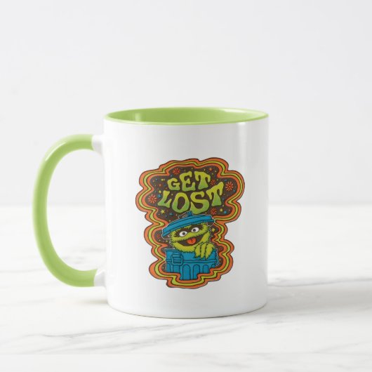 Oscar der Grouch | Psychedelisch Tasse (Links)