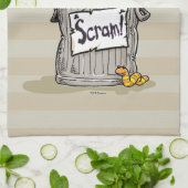 Oscar der Grouch Scram Geschirrtuch (Gefaltet)