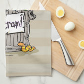 Oscar der Grouch Scram Geschirrtuch (Viertel Falte)