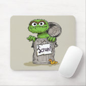 Oscar der Grouch Scram Mousepad (Mit Mouse)