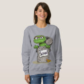 Oscar der Grouch Scram Sweatshirt (Vorne ganz)