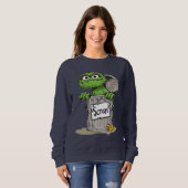 Oscar der Grouch Scram Sweatshirt (Vorne ganz)