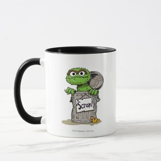 Oscar der Grouch Scram Tasse (Links)
