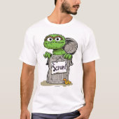 Oscar der Grouch Scram Tri-Blend Shirt (Vorderseite)