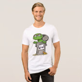 Oscar der Grouch Scram Tri-Blend Shirt (Vorderseite voll)