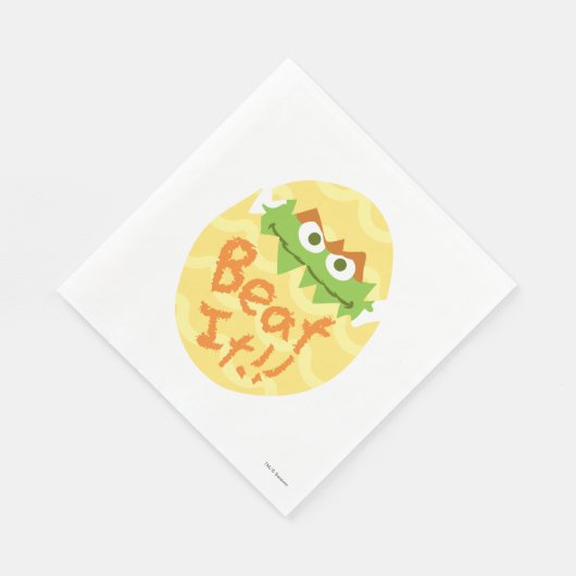 Oscar der Grouch Serviette (Ecke)