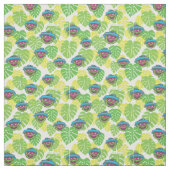 Oscar der Grouch | Tropisches Muster Stoff (Muster)