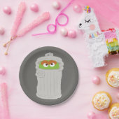 Oscar der Grouch und seine Mülleimer können Pappteller (Party)