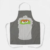 Oscar der Grouch und seine Mülleimer können Schürze (Vorderseite)