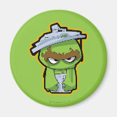 Oscar der Grouch Zombie Magnet (Vorne)