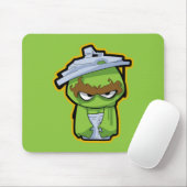 Oscar der Grouch Zombie Mousepad (Mit Mouse)