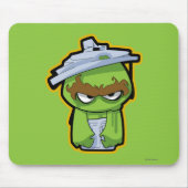 Oscar der Grouch Zombie Mousepad (Vorne)