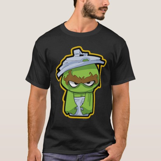 Oscar der Grouch Zombie T-Shirt (Vorderseite)