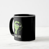 Oscar der Mülleimer Hälfte Tasse (Vorderseite Links)
