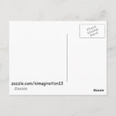 Oscar der Rote Panda im Zoo von Norfolk Postkarte (Rückseite)