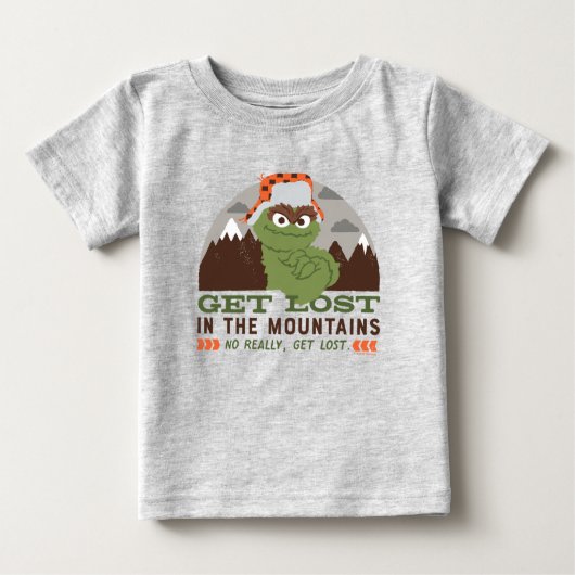 Oscar Die Grouch | Die große Außenwelt Baby T-shirt (Vorderseite)