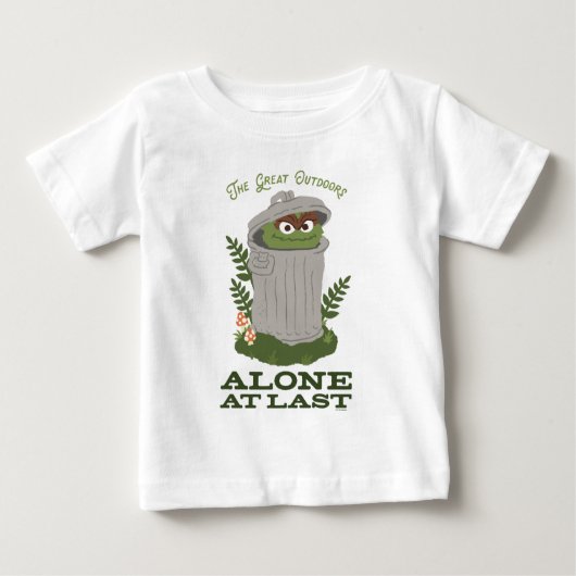 Oscar Die Grouch | Die große Außenwelt Baby T-shirt (Vorderseite)
