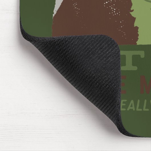 Oscar Die Grouch | Die große Außenwelt Mousepad (Ecke)