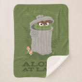Oscar Die Grouch | Die große Außenwelt Sherpadecke (Vorderseite)