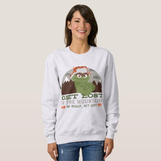 Oscar Die Grouch | Die große Außenwelt Sweatshirt (Vorne ganz)