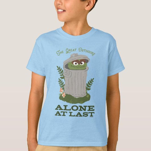 Oscar Die Grouch | Die große Außenwelt T-Shirt (Vorderseite)
