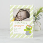 Oscar die Grouch-Geburtserklärung Ankündigung (Stehend Vorderseite)