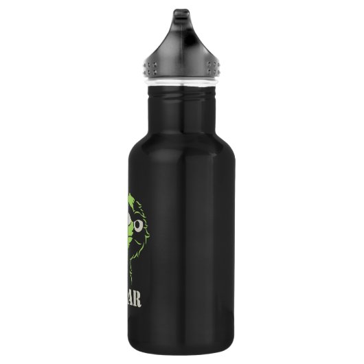 Oscar die Grouch Half Edelstahlflasche (Rechts)