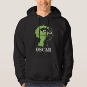 Oscar die Grouch Half Hoodie (Vorderseite)