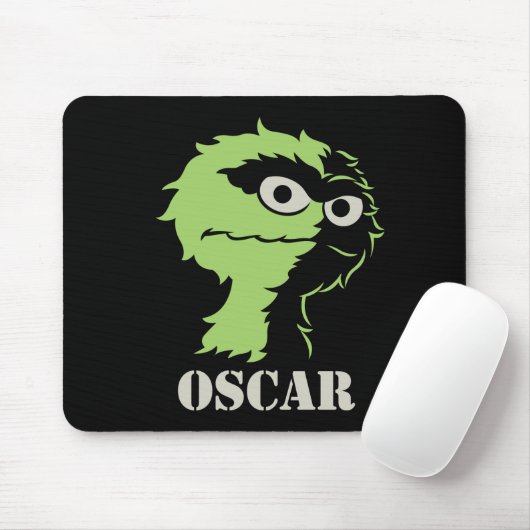 Oscar die Grouch Half Mousepad (Mit Mouse)