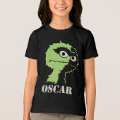 Oscar die Grouch Half Tri-Blend Shirt (Vorderseite)