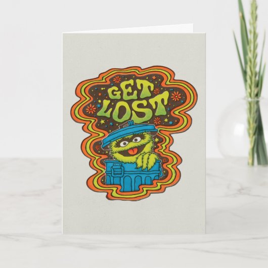 Oscar die Klage | psychedelisch Karte (Vorderseite)