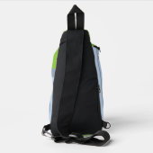 Oscar Face Art Crossbody Bag (Rückseite)
