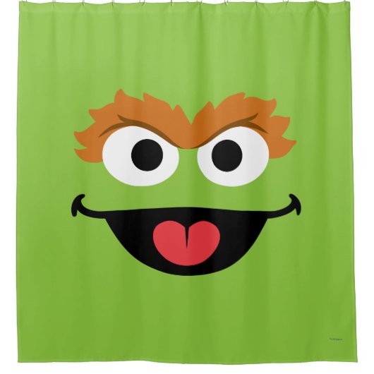 Oscar Face Art Duschvorhang (Vorderseite)