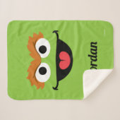 Oscar Face Art | Name hinzufügen Sherpadecke (Vorderseite (Horizontal))