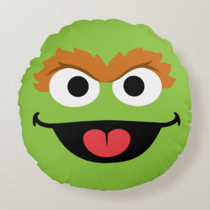 Oscar Face Art Rundes Kissen