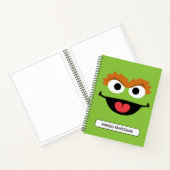 Oscar Face Art Zeichnend Notizblock (Innenseite)