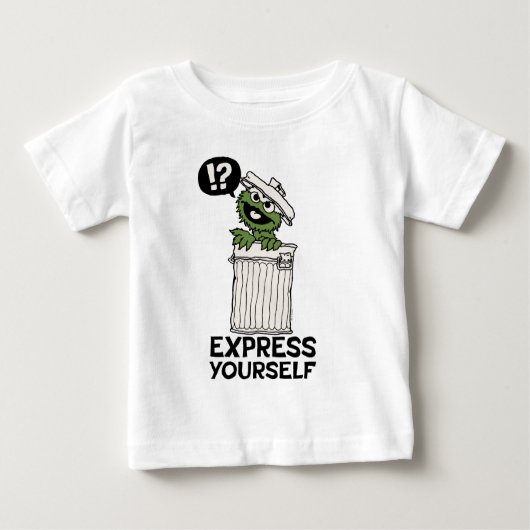 Oscar für den Grouch Express Baby T-shirt (Vorderseite)