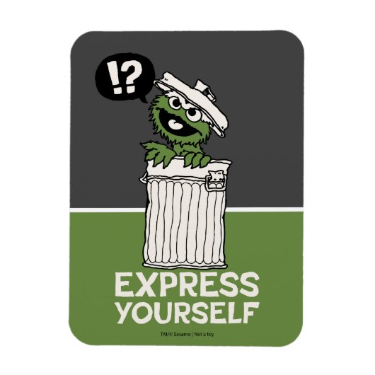 Oscar für den Grouch Express Magnet (Vertikal)
