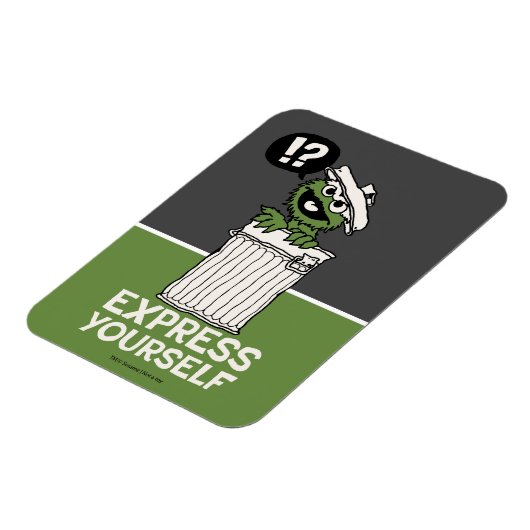 Oscar für den Grouch Express Magnet (Linke Seite)