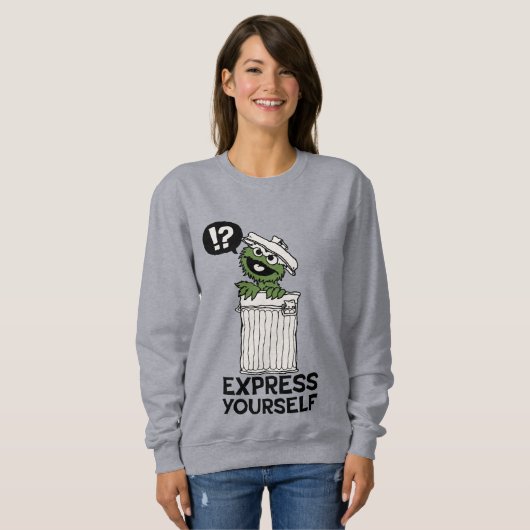 Oscar für den Grouch Express Sweatshirt (Vorne ganz)