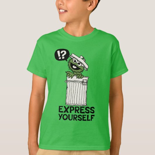 Oscar für den Grouch Express T-Shirt (Vorderseite)