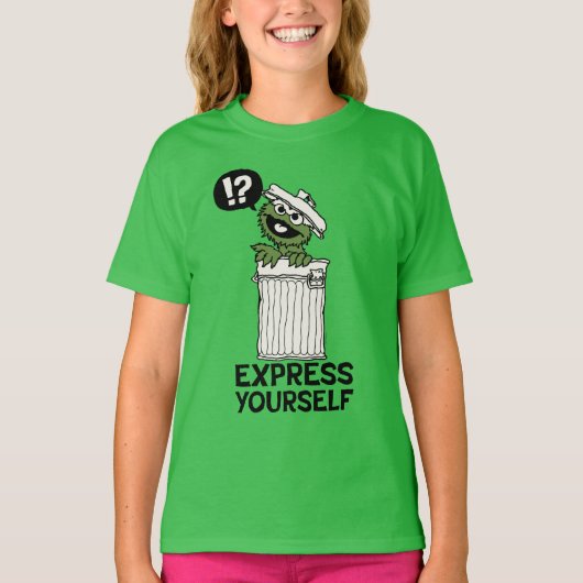 Oscar für den Grouch Express T-Shirt (Vorderseite)