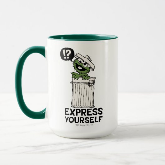 Oscar für den Grouch Express Tasse (Links)