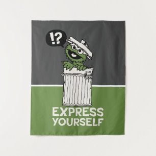Oscar für den Grouch Express Wandteppich