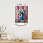 Oscar Ghiglia Floral Art Exhibition Poster (Küche)