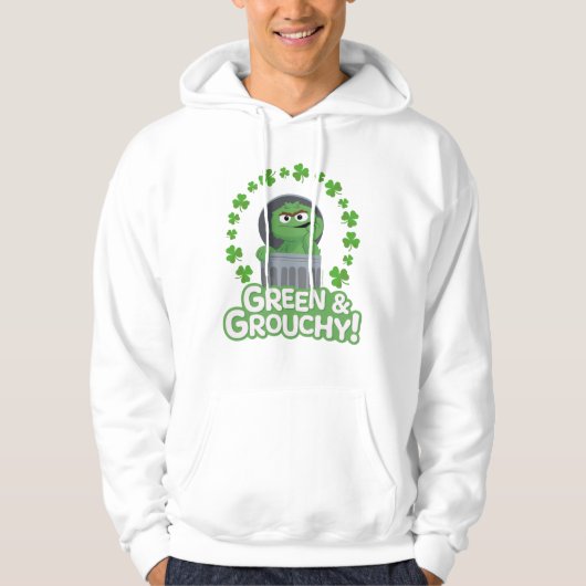 Oscar | Grün & Grouchy! Hoodie (Vorderseite)