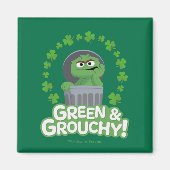 Oscar | Grün & Grouchy! Magnet (Vorne)