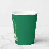 Oscar | Grün & Grouchy! Pappbecher (Rückseite)