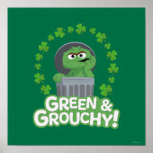 Oscar | Grün & Grouchy! Poster (Vorne)